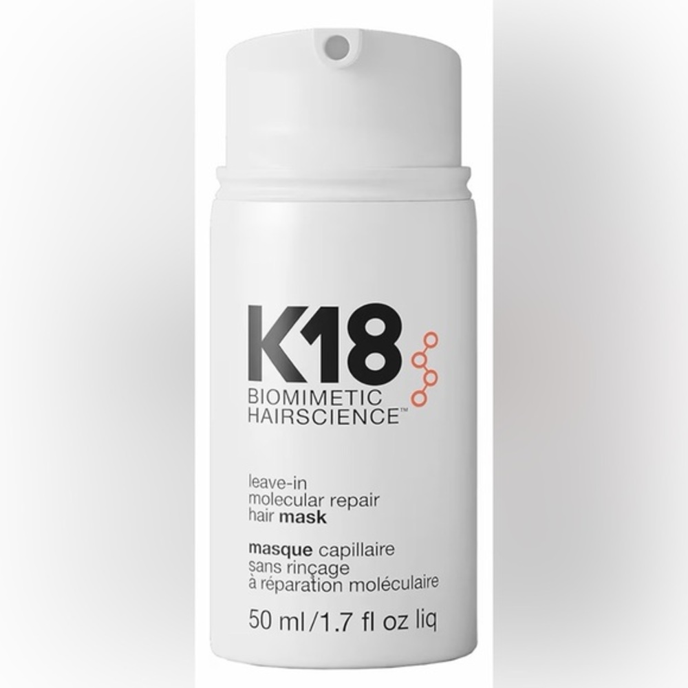 K18 Leave-In Molecular Repair Hair Mask, NIB, 50 ml